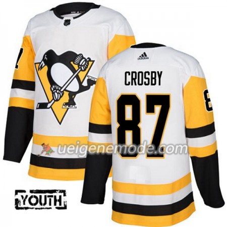 Kinder Eishockey Pittsburgh Penguins Trikot Sidney Crosby 87 Adidas 2017-2018 Weiß Authentic
